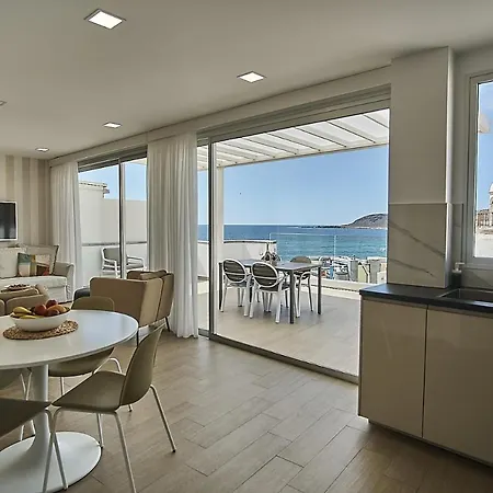 아파트 Malibu Canteras Atico 23 Vista Mar - Seaview Penthouse (adults Only)