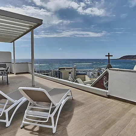 아파트 Malibu Canteras Atico 23 Vista Mar - Seaview Penthouse (adults Only)