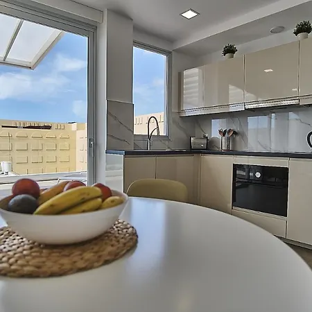 아파트 Malibu Canteras Atico 23 Vista Mar - Seaview Penthouse (adults Only)