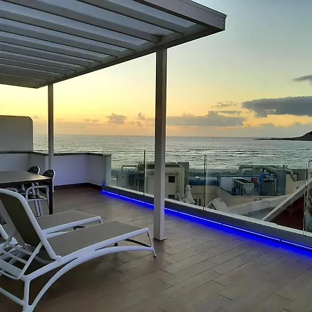 Malibu Canteras Atico 23 Vista Mar - Seaview Penthouse (adults Only) 라스팔마스