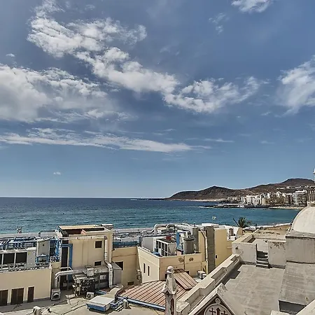 Malibu Canteras Atico 23 Vista Mar - Seaview Penthouse (adults Only) 아파트 라스팔마스