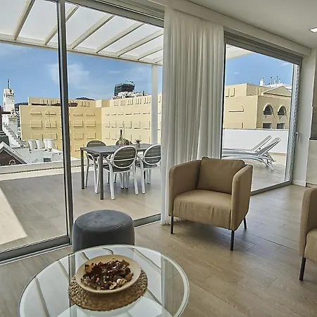 아파트 Malibu Canteras Atico 23 Vista Mar - Seaview Penthouse (adults Only) *