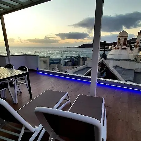 Malibu Canteras Atico 23 Vista Mar - Seaview Penthouse (adults Only) * 라스팔마스