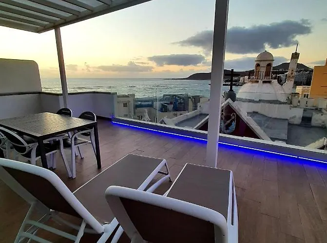 Appartamento Malibú Canteras ático 23 Vista Mar - Seaview Penthouse *